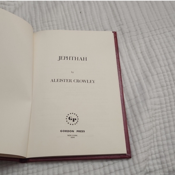 1974 Aleister Crowley Limited-Edition numbered book Hardcover occult - Picture 3 of 10